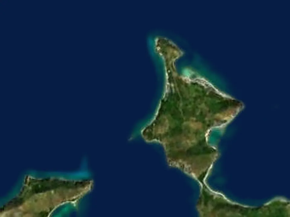 Satellite view of Cooper Island